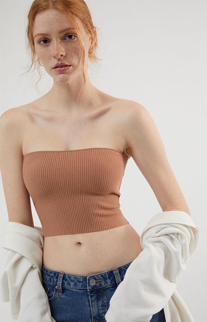 PacSun Crop Rib Tube Top Product Image