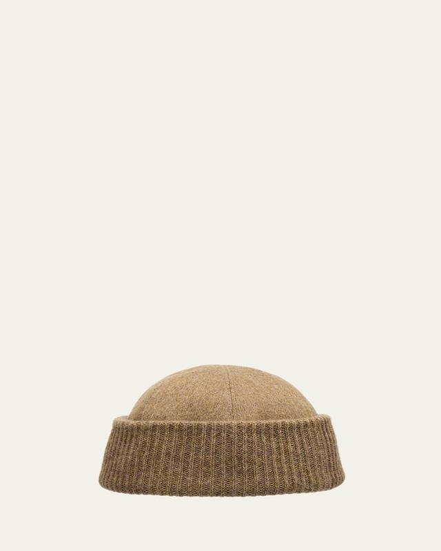 Mens Logo Cashmere Beanie Product Image