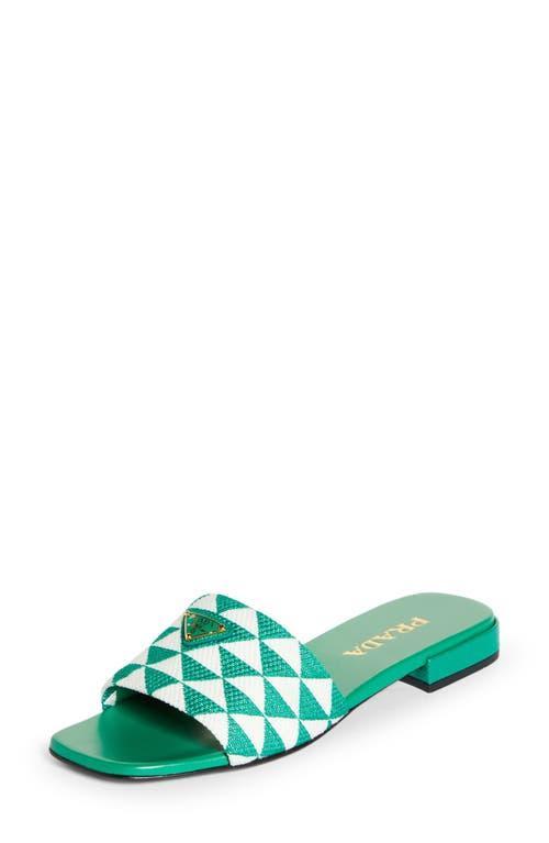 Prada Logo Slide Sandal Product Image