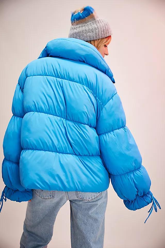 Solid Cotton Candy Puffer Product Image