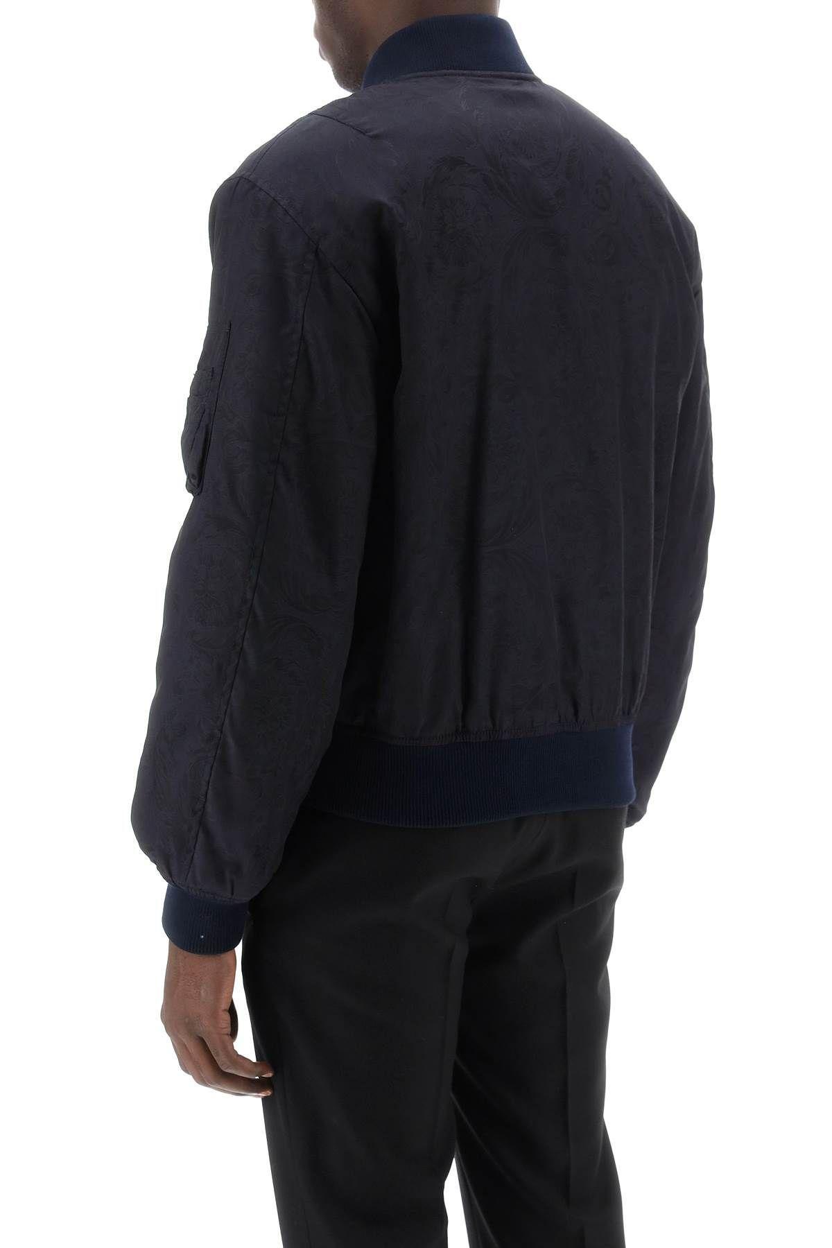 VERSACE Jacket In Blue Product Image