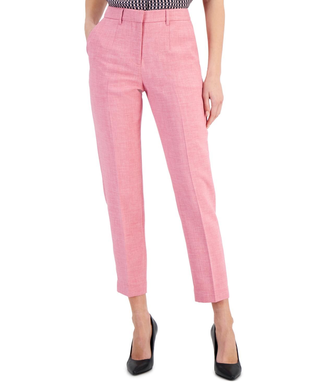 Women's Slim-Fit Side-Pocket Ankle Pants Product Image