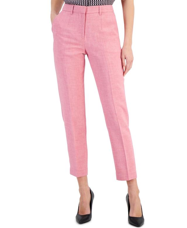 Women's Slim-Fit Side-Pocket Ankle Pants Product Image