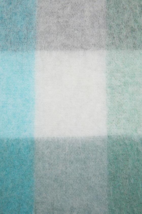 Mohair checked scarf Product Image