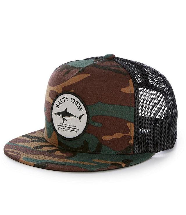 Salty Crew Bruce Camouflage Trucker Hat Product Image