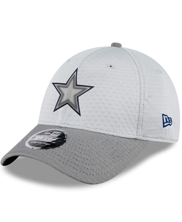 New Era Mens Gray Dallas Cowboys 2024 Nfl Training Camp 9FORTY Adjustable Hat Product Image