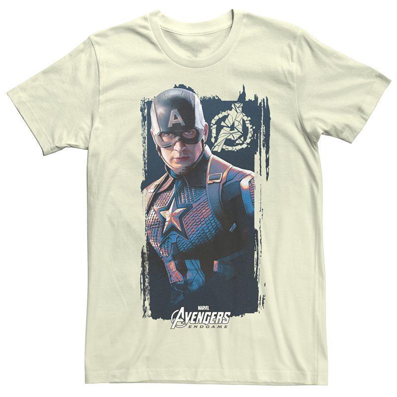 Mens Marvel Avengers Cap Banner Tee Product Image