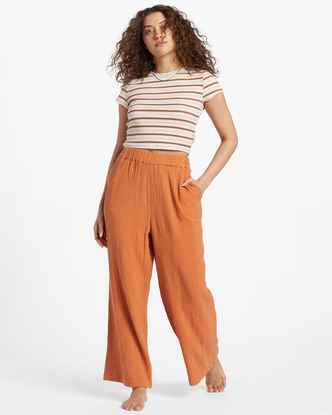 Follow Me Pant 2 Pants - Toffee Female Product Image