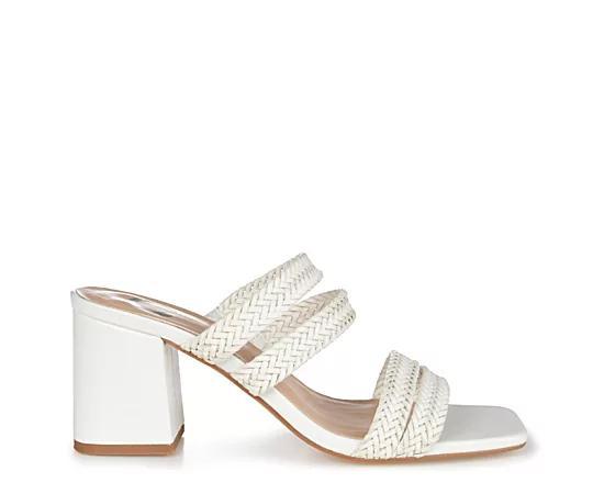 Journee Collection Natia Womens Block Heel Sandals Product Image