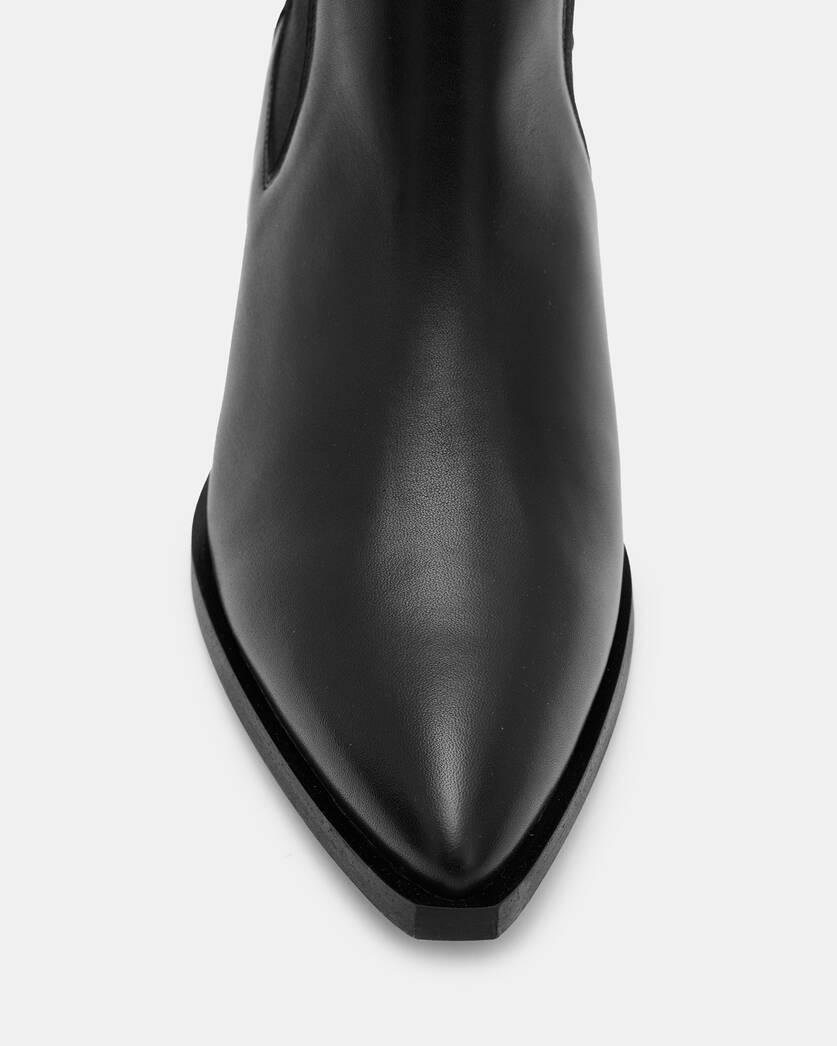 AllSaints Fox Pointed Toe Leather Chelsea Boots Product Image