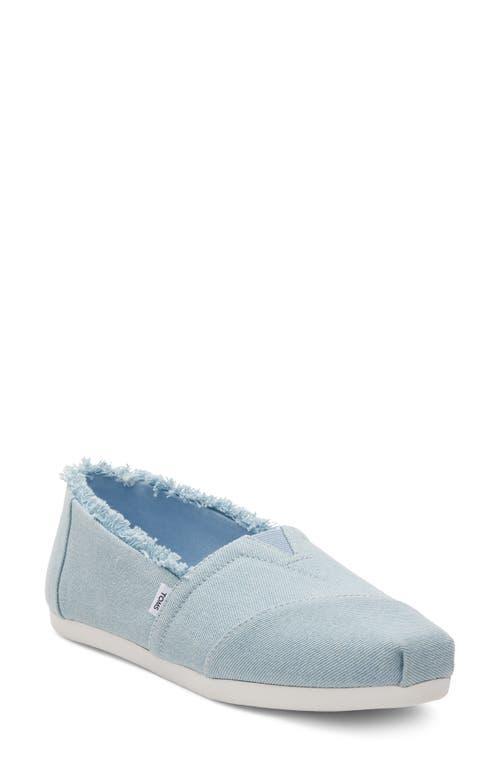 Toms Womens Alpargata Canvas Flats Product Image