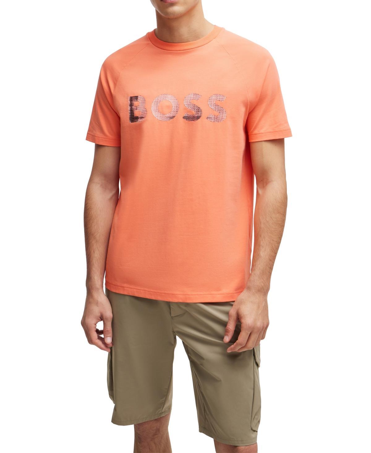 Boss by Hugo Boss Mens Seasonal Logo Regular-Fit T-shirt Product Image