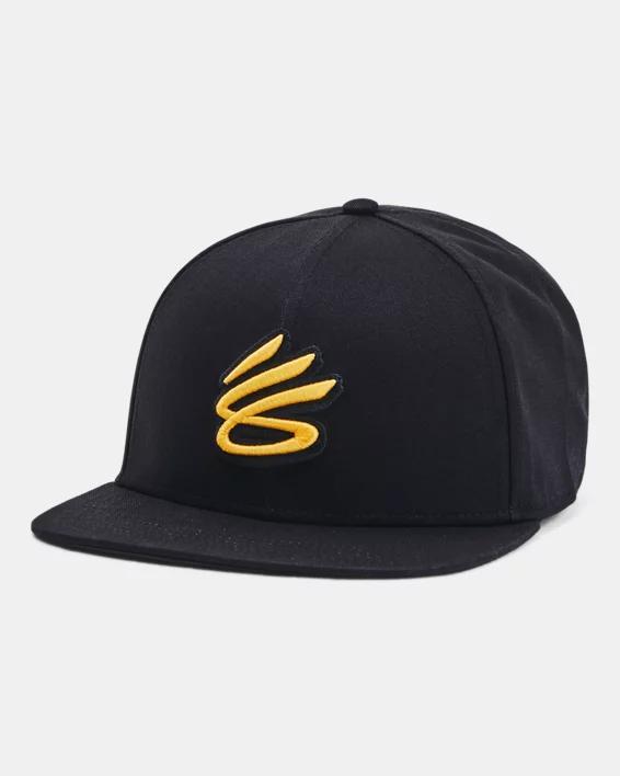 Mens Curry Flat Brim Snapback Cap Product Image