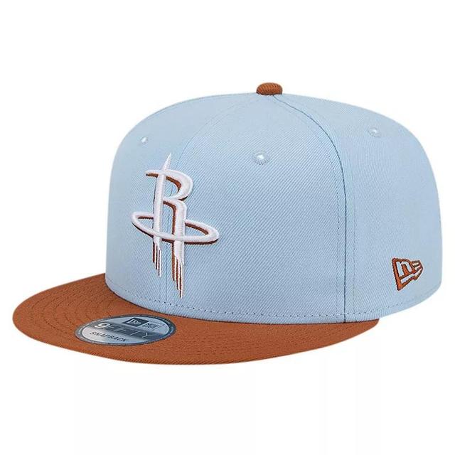 Mens New Era /Brown Houston Rockets 2-Tone Color Pack 9FIFTY Snapback Hat Product Image