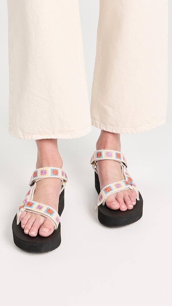 Teva Flatform Universal Crochet Sandals | Shopbop Product Image