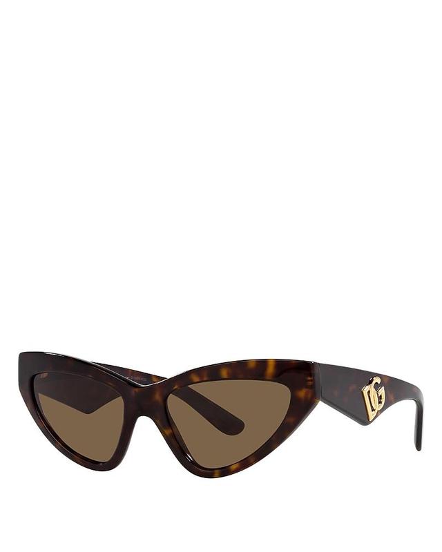 Dolce & Gabbana Cat Eye Sunglasses, 55mm Product Image