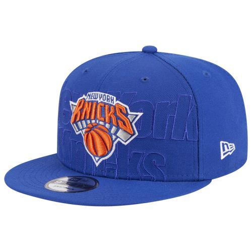 Mens New Era Blue New York Knicks 2023 Nba Draft 9FIFTY Snapback Hat Product Image