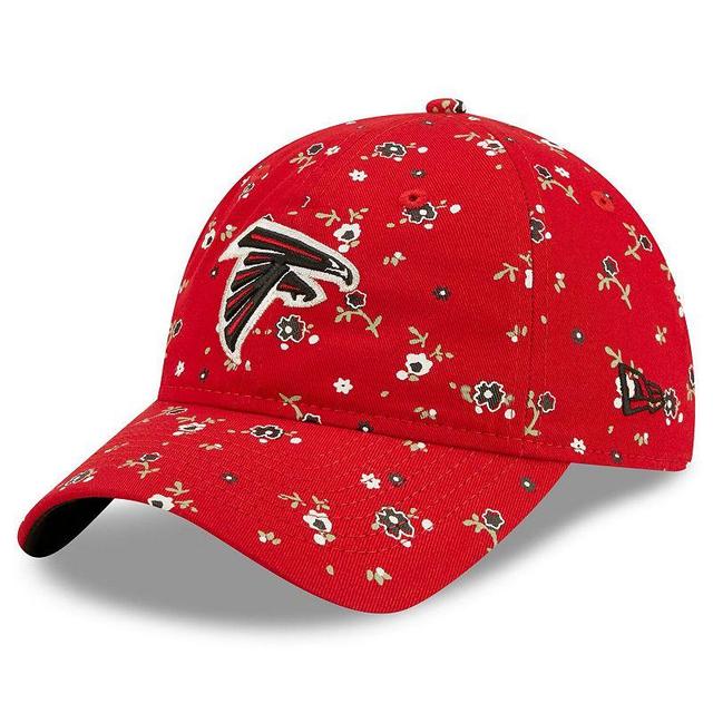 Womens New Era Atlanta Falcons Floral 9TWENTY Adjustable Hat Product Image