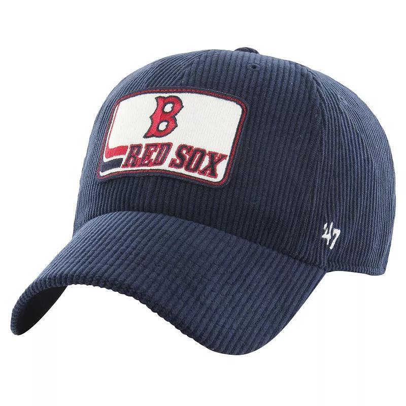 Mens 47 Boston Red Sox Wax Pack Collection Corduroy Clean Up Adjustable Hat, Blue Product Image