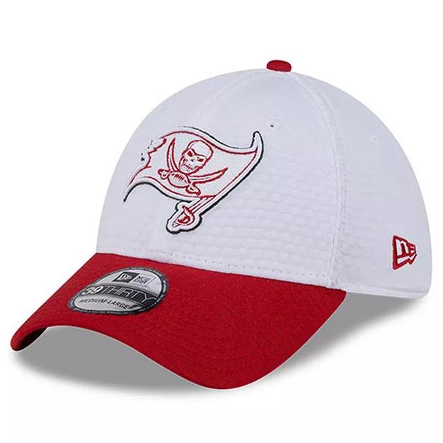 Mens New Era /Red Tampa Bay Buccaneers 2024 NFL Training Camp 39THIRTY Flex Hat Product Image