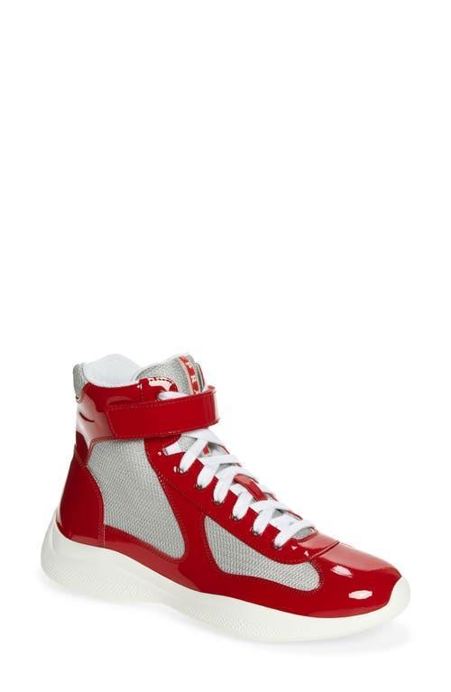 Prada Americas Cup Bike High Top Sneaker Product Image