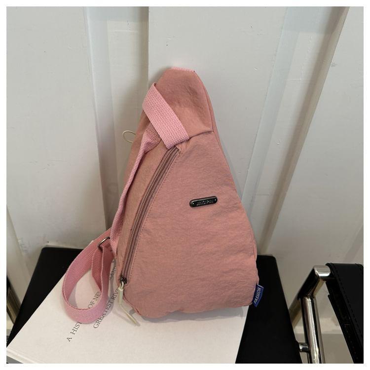 Plain Nylon Sling Bag Product Image