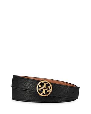 Tory Burch Logo Reversible Leather Belt Product Image