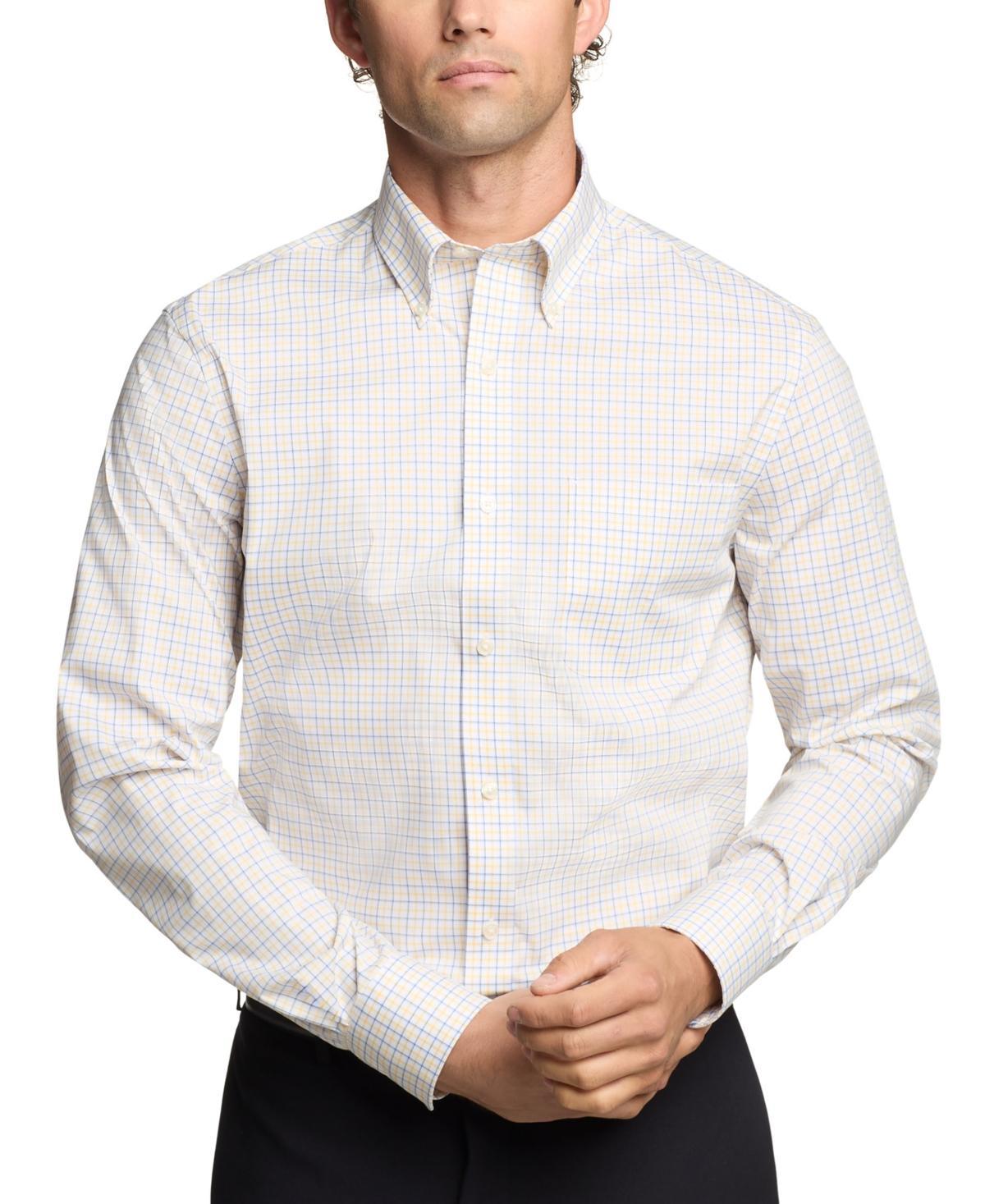 Tommy Hilfiger Mens Regular Fit Wrinkle Resistant Stretch Dress Shirt Product Image