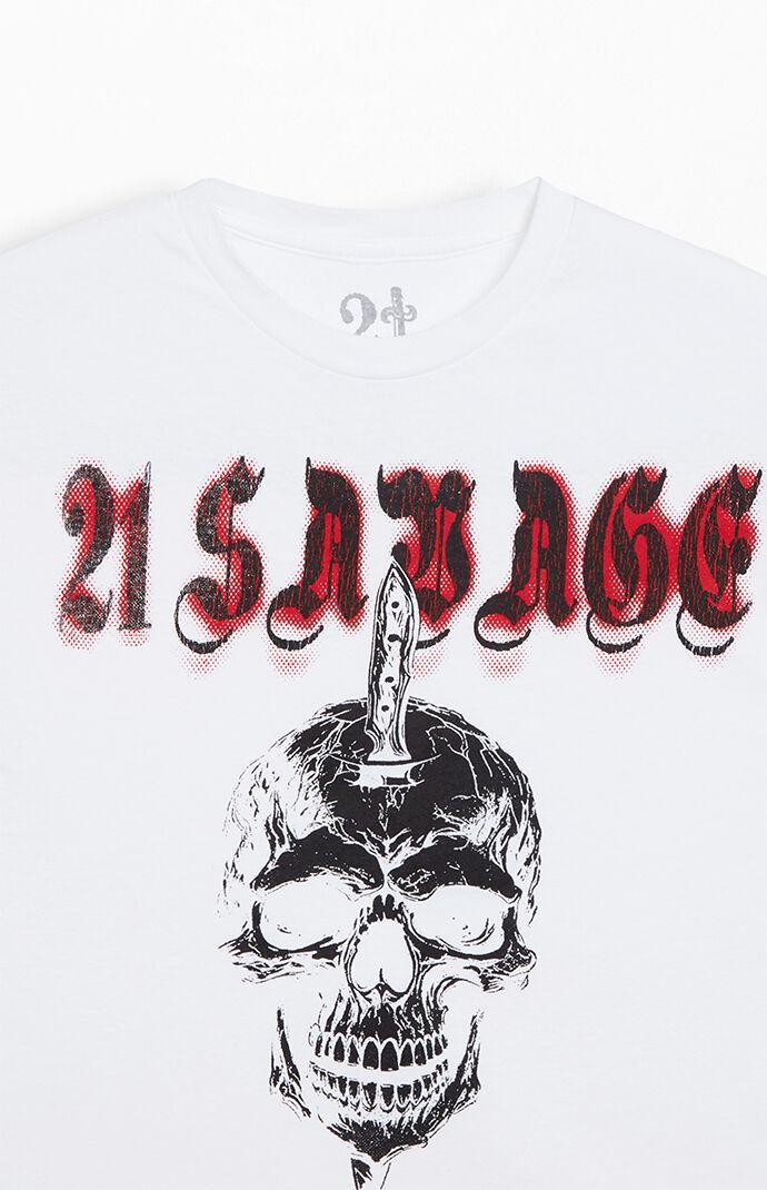 Men's 21 Savage Airbrushed Oversized T-Shirt Product Image