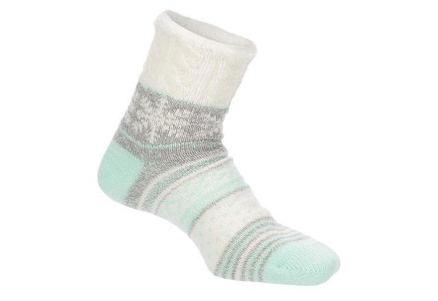 Fireside Womens Snow Slipper Sock 1 Pair Product Image