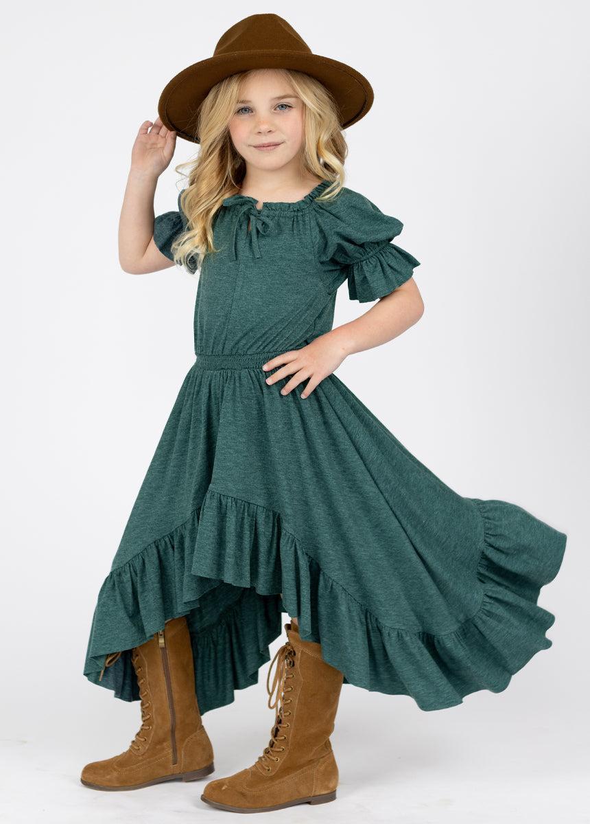 Gwenola Dress in Heather Ocean  Product Image