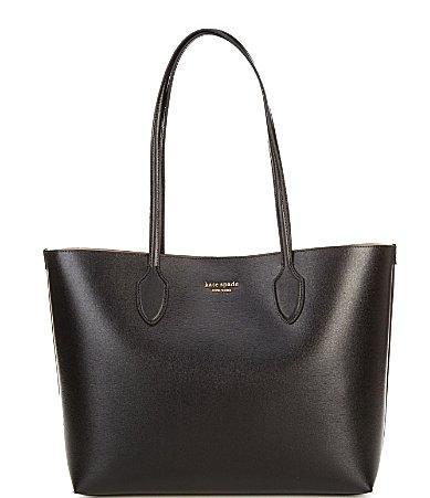 Womens Large Bleecker Saffiano Leather Tote Bag Product Image