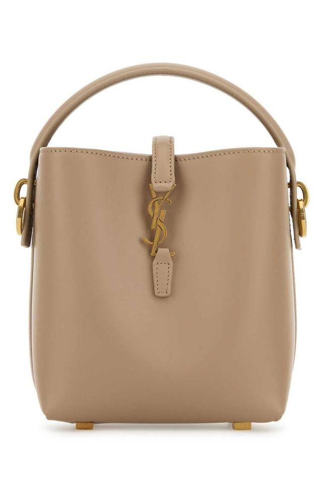 SAINT LAURENT Handbags. In Beige O Tan Product Image