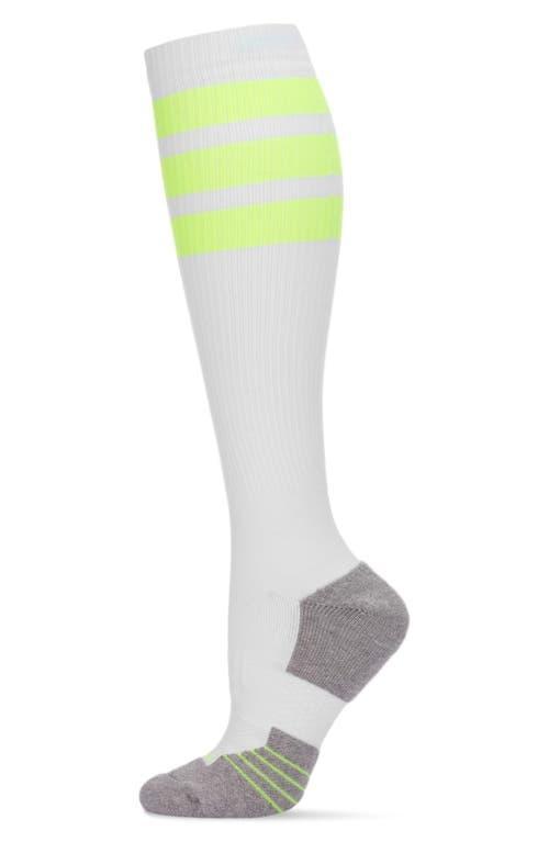 MeMoi Retro Stripe Performance Knee High Compression Socks Product Image