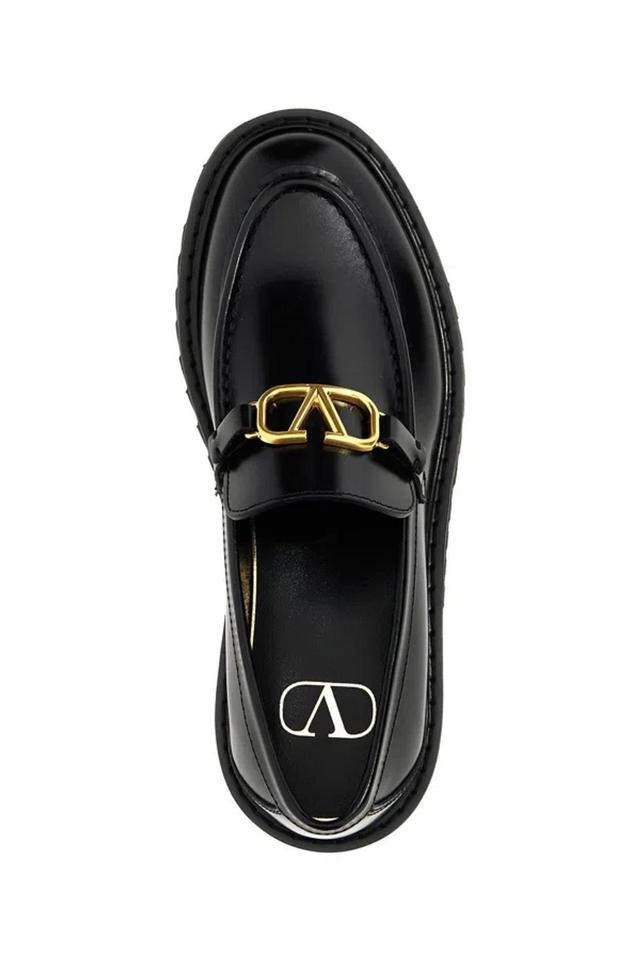 Black Logo Signature Loafers Product Image