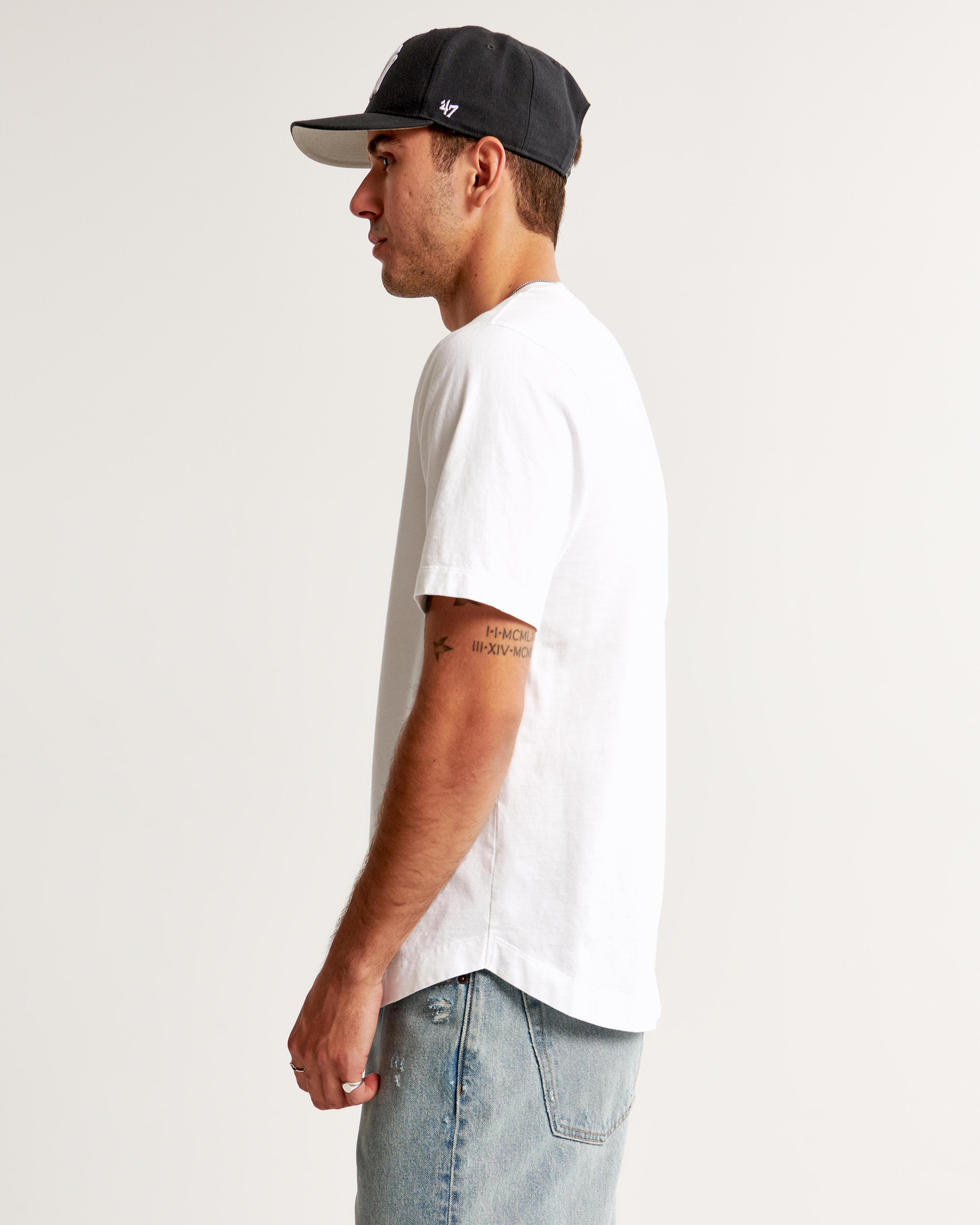 Classic Polished Curved Hem Tee Product Image