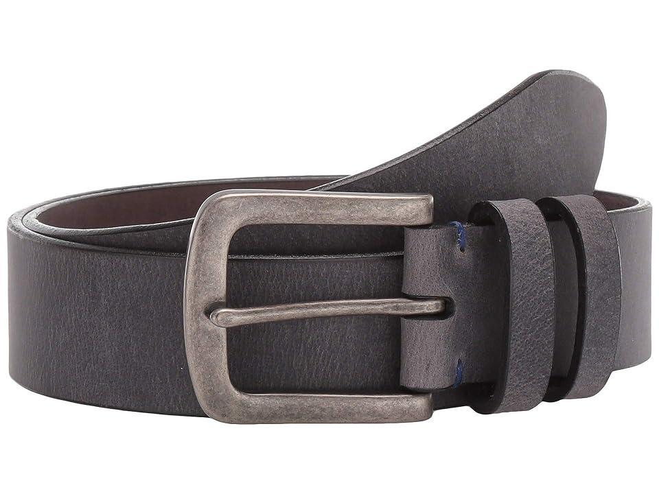 Torino Leather Co. 40 mm Distressed Waxed Harness Leather (Charcoal) Men's Belts Product Image