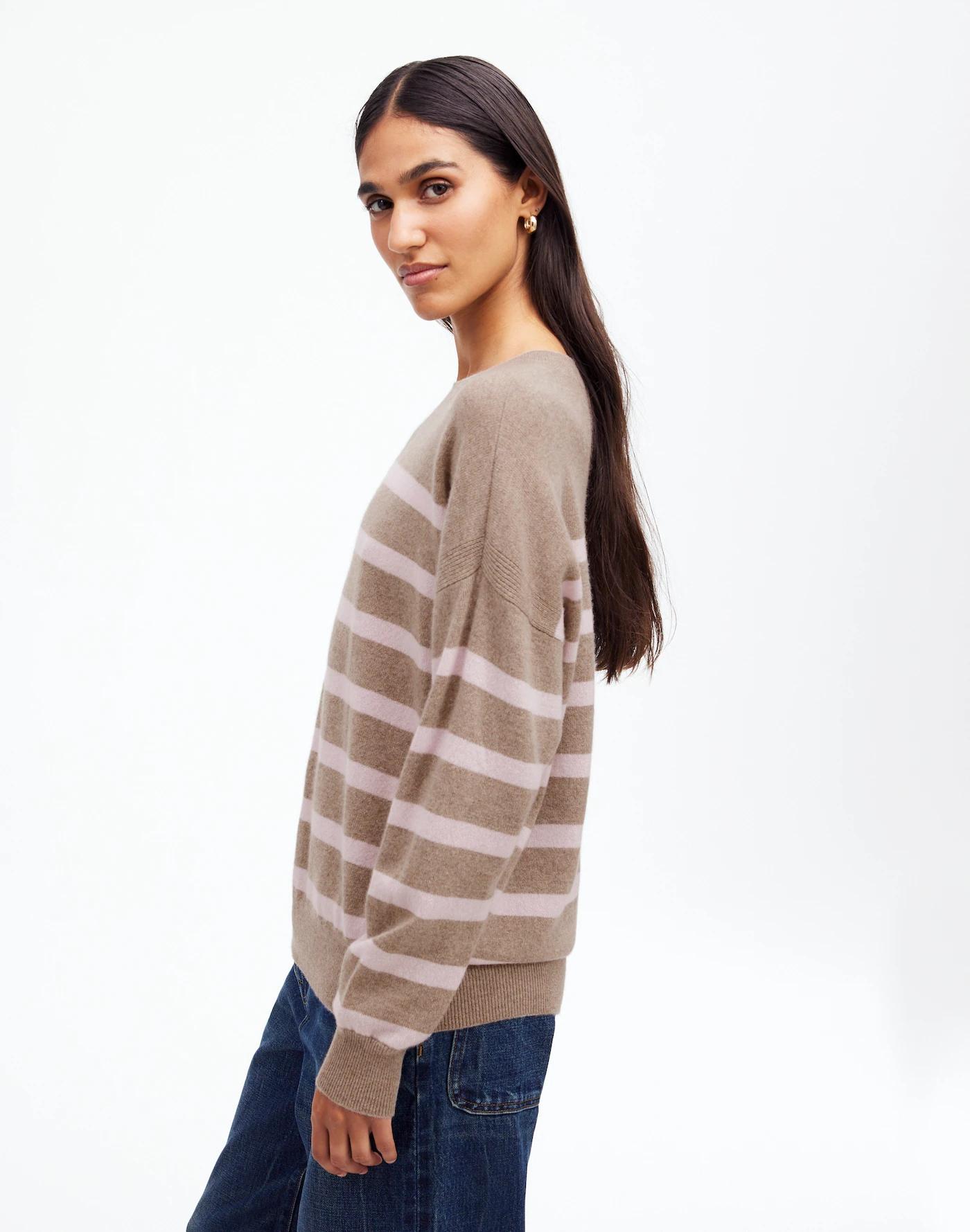 Cashmere Relaxed Crewneck Sweater Product Image