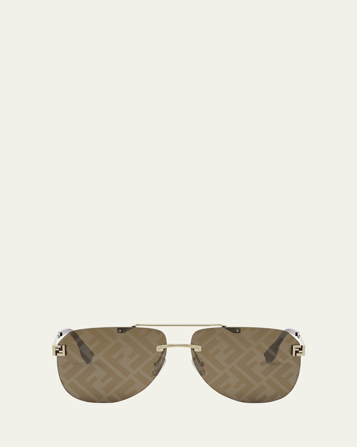 Mens Bold 3 Dots 49MM Sunglasses Product Image