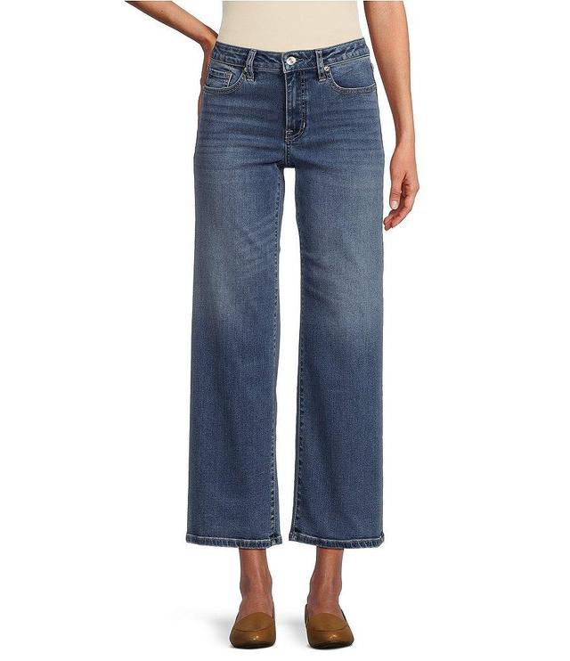 Tommy Bahama Indigo High Rise Wide Leg Cropped Jean Product Image