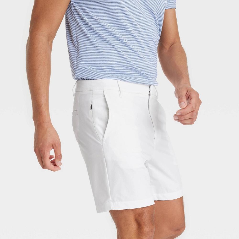 Mens Golf Shorts 6.5 - All In Motion White 40 Product Image