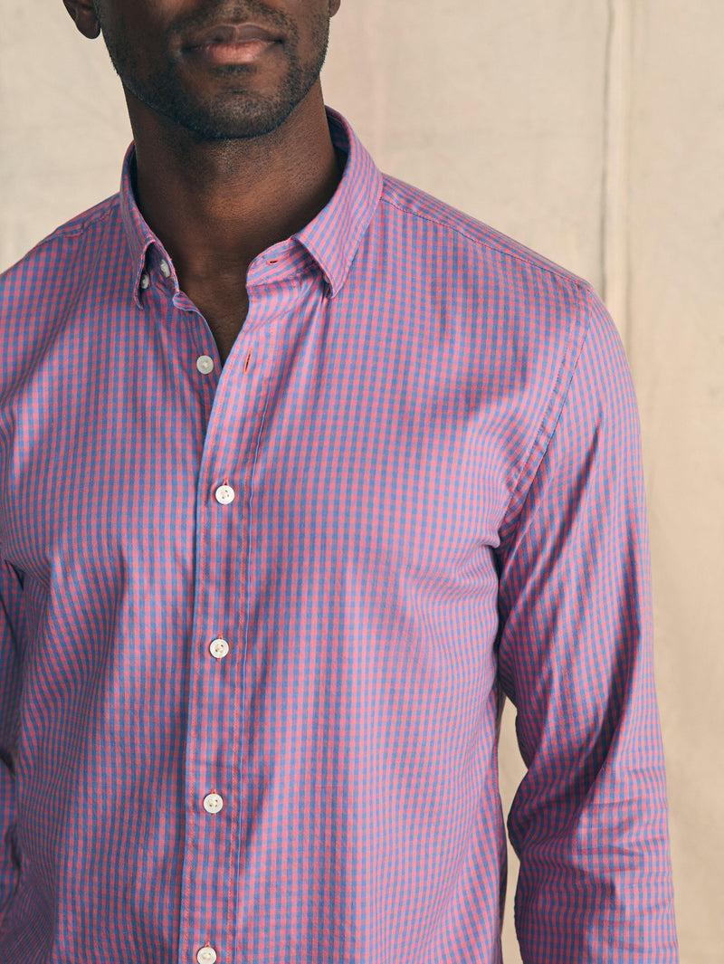 Movement™ Shirt (Tall) - Blue Rose Gingham Product Image