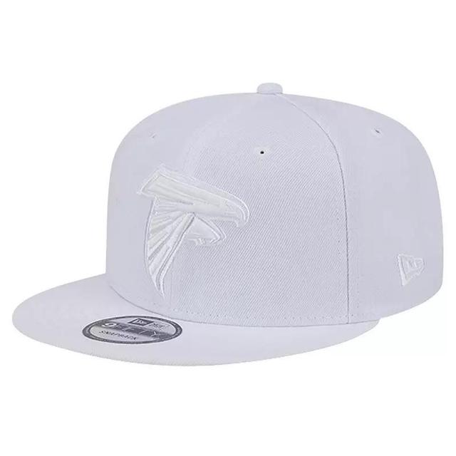 Mens New Era Atlanta Falcons Main White 9FIFTY Snapback Hat Product Image