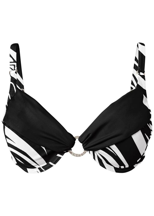 Sally Underwire Ring Top - Deep Waves Product Image