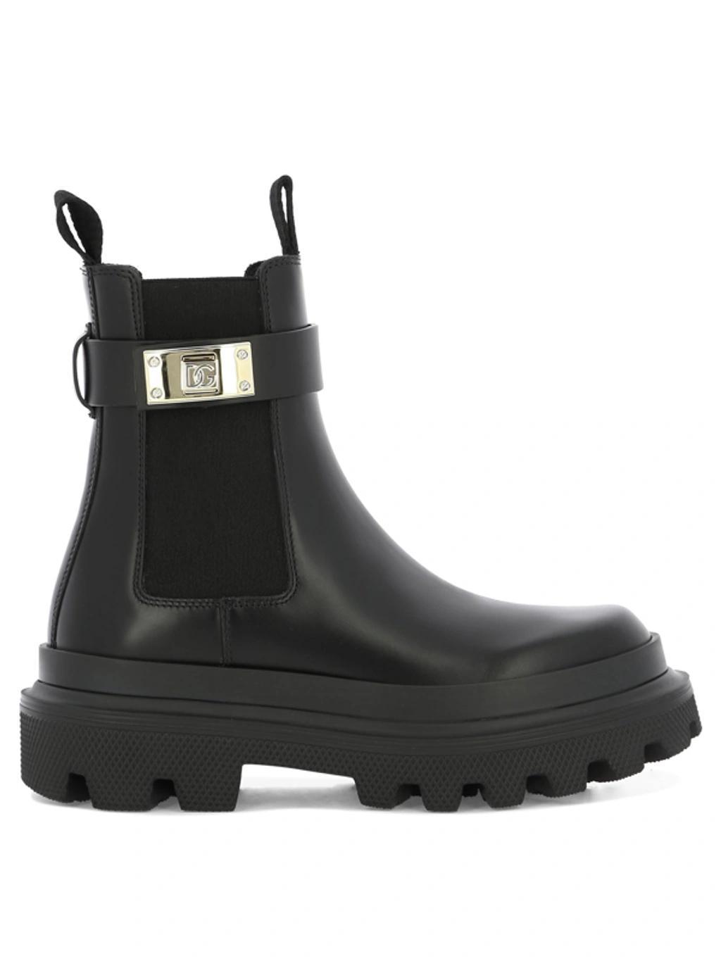 DOLCE & GABBANA Chelsea Boot In Black product image