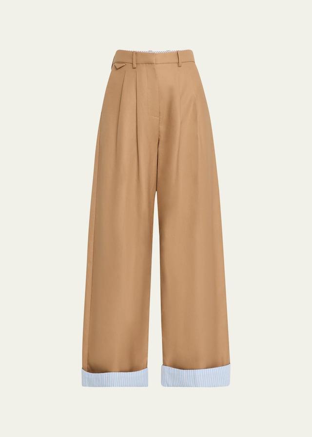 Womens Tailored Relaxed Trousers Product Image