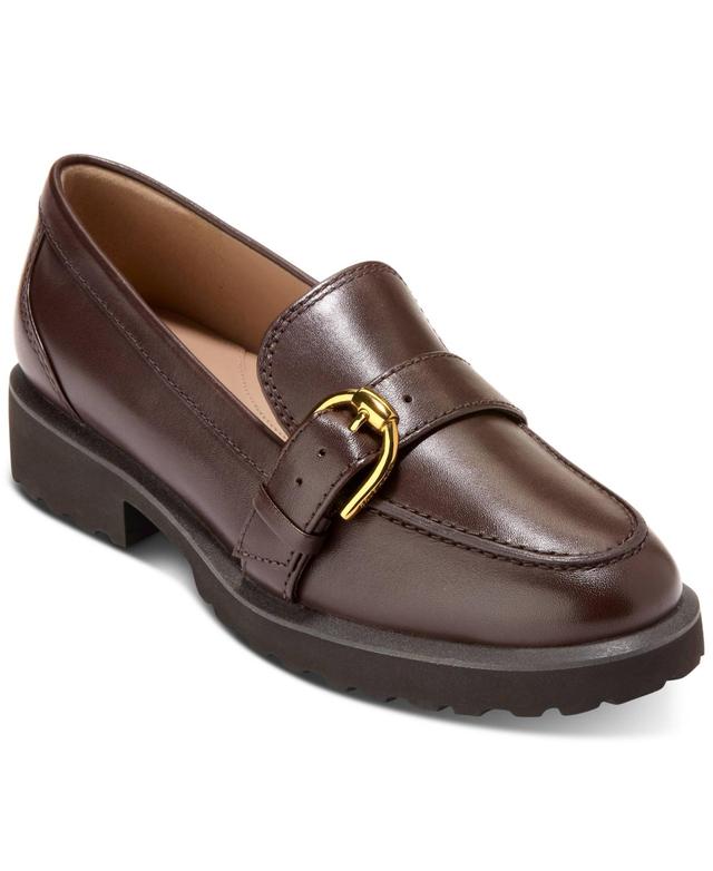 Cole Haan Womens Giana Buckle Loafers Product Image