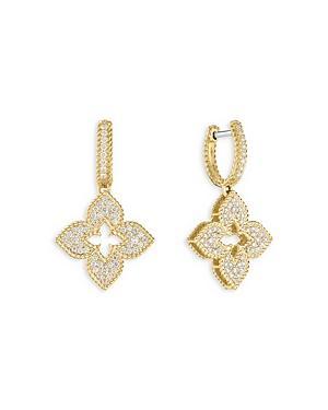 Roberto Coin Venetian Princess Drop Huggie Hoop Earrings Product Image