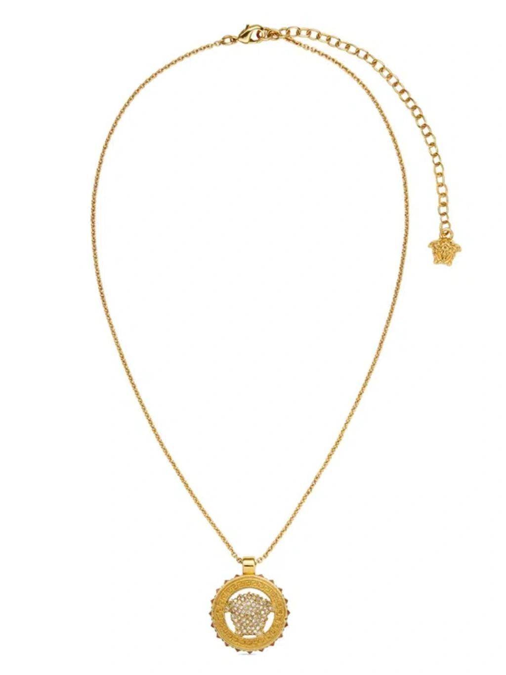 VERSACE Medusa Necklace In Gold Product Image