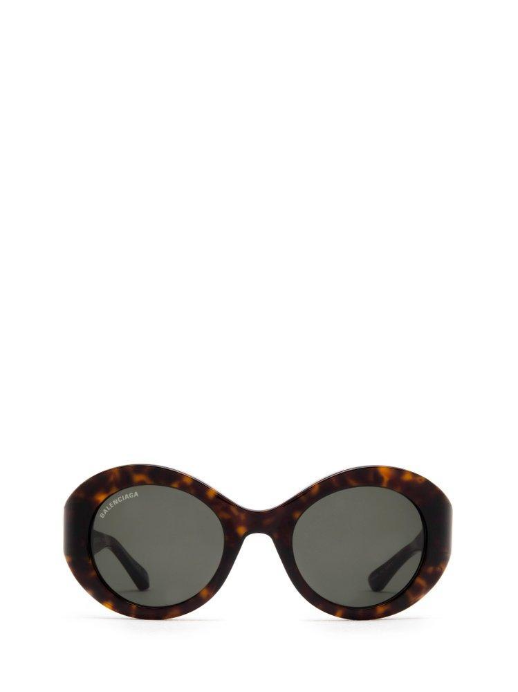 BALENCIAGA Eyewear Round In Brown Product Image